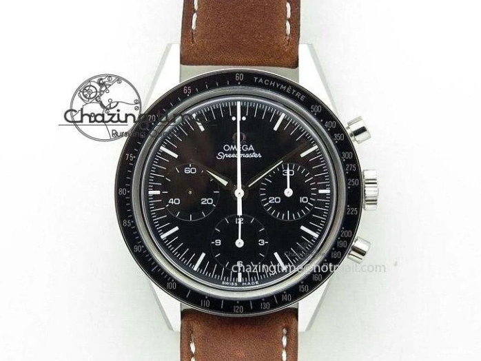 0328 Planet Ocean 600M Chrono SS VRF 1:1 Best Edition Black Bezel Blue Dial on RG SS Bracelet A Affordable 7648